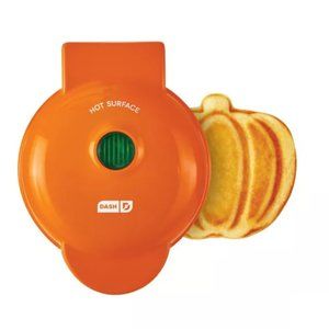 Dash Halloween Pumpkin Mini Waffle Maker